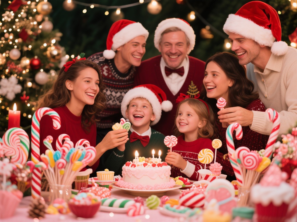 圣诞节，一年中最浪漫的时刻，也是充满浓浓甜蜜氛围的