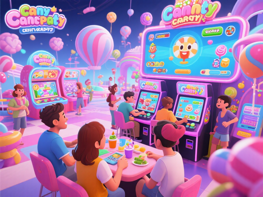 糖果派对电玩城不仅仅是一个游戏娱乐平台，它还提供了