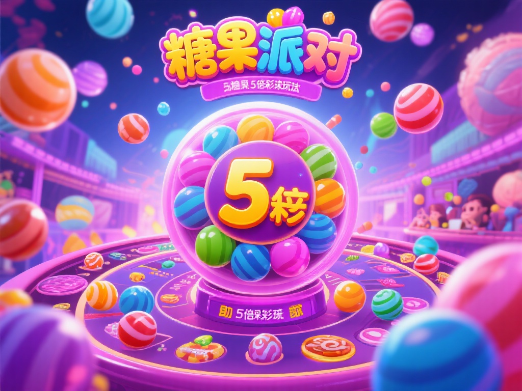 糖果派对5倍彩球，开启无限欢乐冒险之旅 