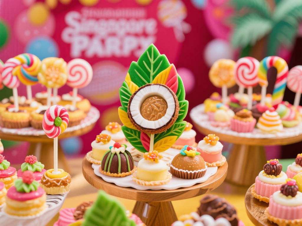 畅游新加坡糖果派对,开启甜蜜奇幻之旅 新加坡的糖果派对最大的特色就在于糖果本身。有些糖果