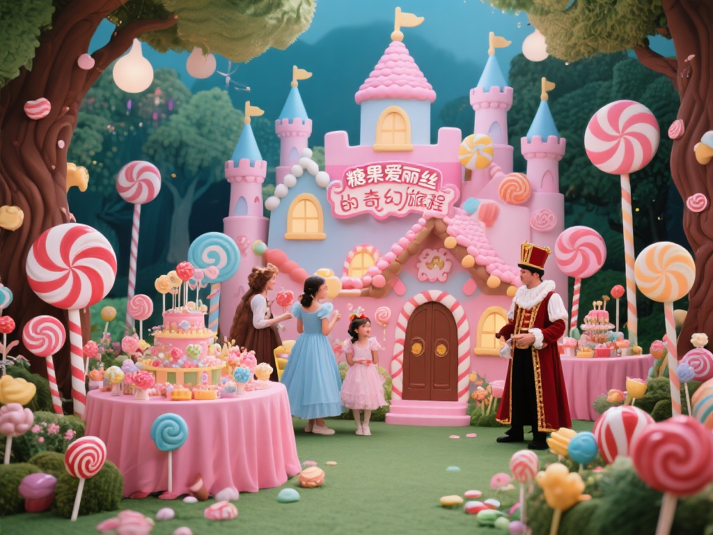 童话世界主题一直是经典选择，不论是孩子还是成人都无