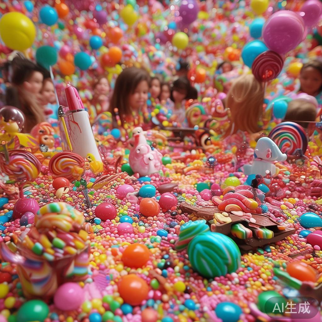 无论是在派对现场，还是通过精美的图片欣赏，色彩斑斓