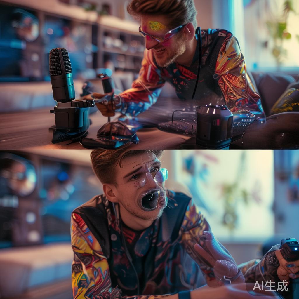 例如，一位玩家在朋友聚会中尝试声控操作，遇到指令未